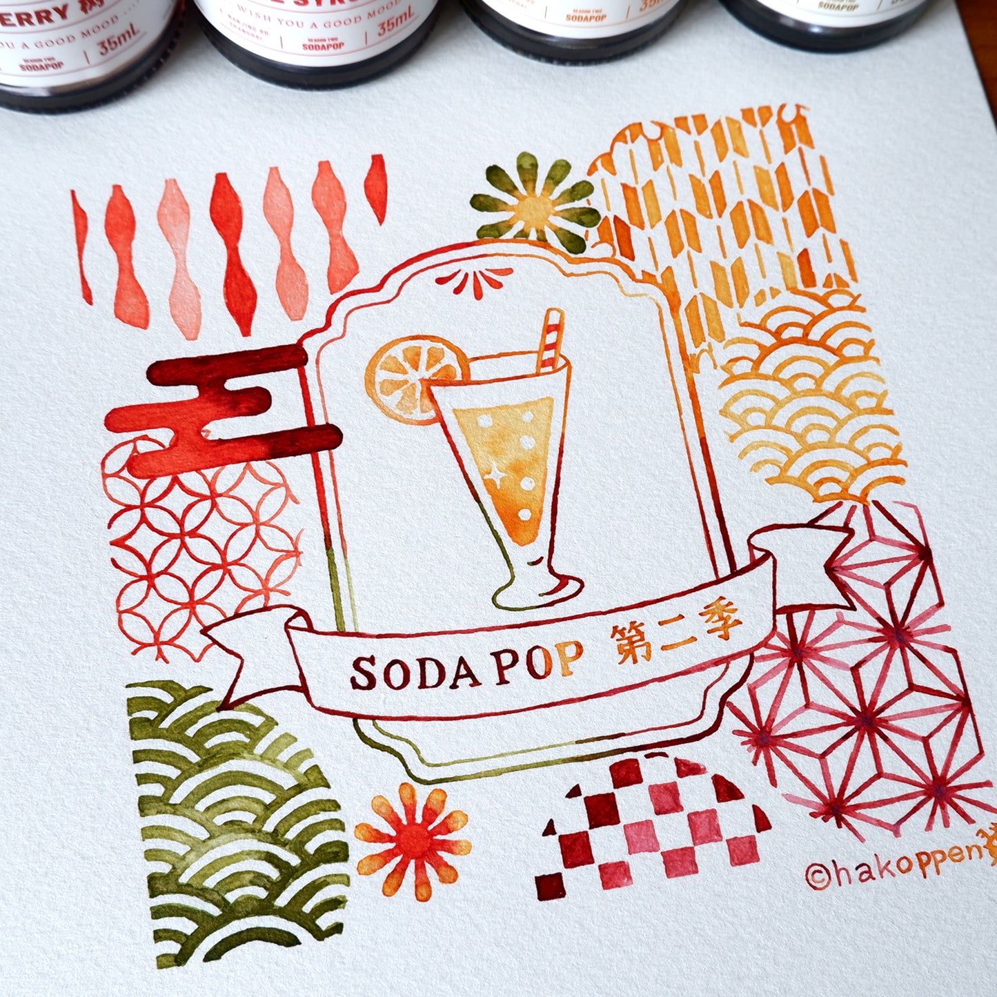 SODAPOP - Sample set - 4*5mL